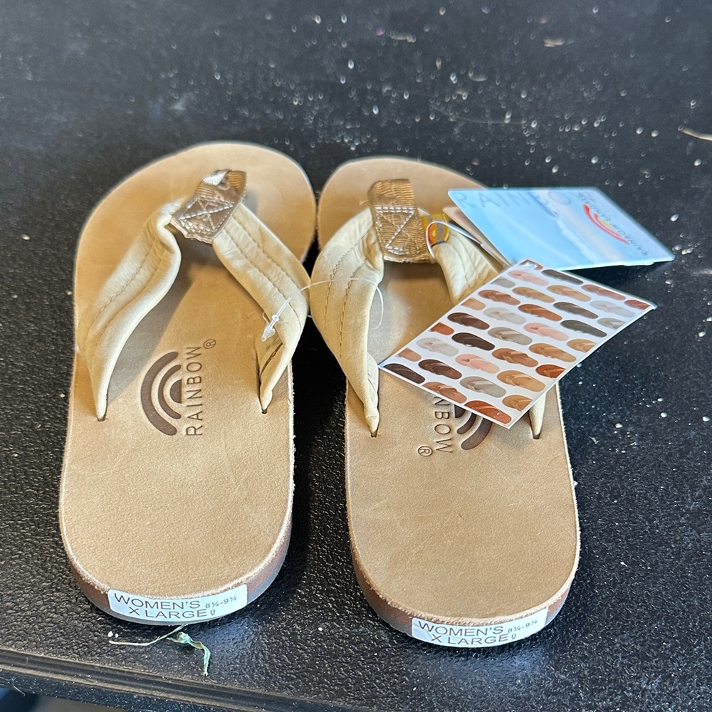 Rainbow Women's Beige Sandals